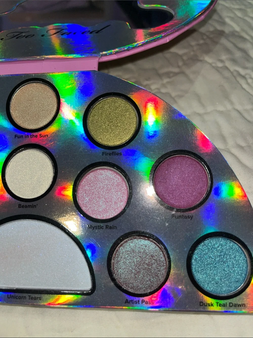 💕LIKE NEW  BUNDLE OF TOO FACED LIMITED EDITION LIFE’S A FESTIVAL ITEMS!💕